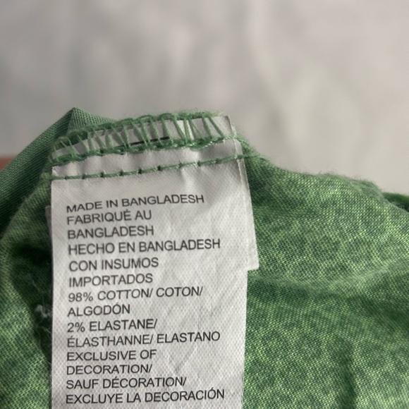 Izod Light Green Cargo Shorts with Navy Print‎ - Picture 5 of 5